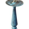BestNest Rome Grow Old with Me Sundial and Baluster Pedestal