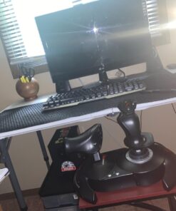 THRUSTMASTER USB T-Flight Hotas X Flight Stick (PS3 & Windows) for Modem PC 34 71hrnrua VL 3