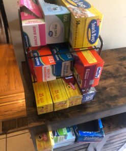 Deco Brothers Wrap Organizer Rack for Kitchen Cabinet, 3 Tier, Bronze 32 71ht6uRHjkL