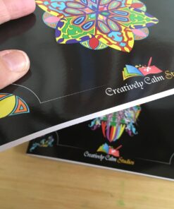 Adult Coloring Books Set - 3 for Grownups 120 Unique Animals, Scenery & Mandalas Designs. Adults Relaxation. 48 71htrotNeL