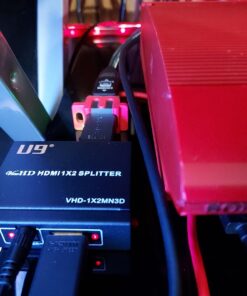 ViewHD 2 Port 1x2 Powered HDMI 1 in 2 Out Mini Splitter for 1080P & 3D | Model: VHD-1X2MN3D 40 71hu7u2KtxL 1