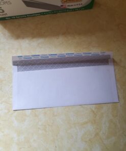 Mead #10 Envelopes, Security Printed Lining for Privacy, Press-It Seal-It Self Adhesive Closure, All-Purpose 20-lb Paper, 4-1/8" x 9-1/2", White, 45 per Box (75026) 45 Envelopes 29 71huGHlL0iL