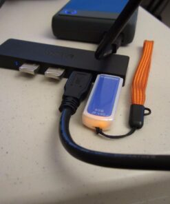 Anker 4-Port USB 3.0 Ultra Slim Data Hub for Macbook, Mac Pro/mini, iMac, Surface Pro, XPS, Notebook PC, USB Flash Drives, Mobile HDD, and More 0.7 ft USB-A 3.0 55 71huU1FJznL