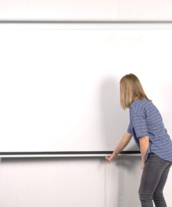 VIVO Wall Hanging 6" Adjustable L-Bracket Mount Plate Hook Kit for Projector Screens (MOUNT-PS01) White 24 71hue2icOtL