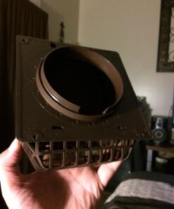 DEFLECTO HR4B Replacement Vent Hood, Brown 8 71hv2m3dPsL