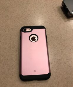 Caseology Legion for Apple iPhone 7 Case (2016) - Dual-Layer Armor - Matte Black 65 71hx8QAqifL