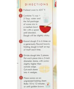 Fisher Orginial Fair Scone & Shortcake Mix, 18 OZ (Pack of 3) 1.12 Pound (Pack of 3) 18 71hyH1pJVvL