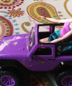Jada Toys GIRLMAZING Jeep R/C Vehicle (1:16 Scale), Purple 59 71hymVCIcdL