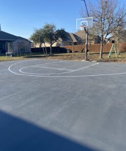 Ronan Sports Complete Easy Court Basketball Stencil Kit | Includes Spray Paint & Spray Box | Made in USA White 38 71hyvpXkb3L