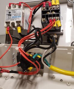 Inkbird AC 100 to 220V ITC-100VH Outlet Digital PID Thermostat Temperature Controller 40DA SSR White Heat Sink K Thermocouple ITC-100VH+40ASSR+K+WHHS 24 71hzC0WAk9L