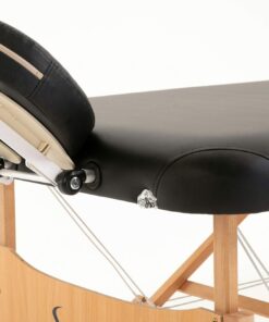 SIERRA COMFORT All-Inclusive Portable Massage Table (Black), SC-901, 27.95"D x 72.05"W x 33.07"H 33 71hzaibKPGL
