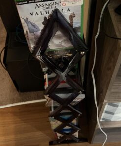 Atlantic Mitsu 5-Tier Portable Media Storage Rack – Protects & Organizes Prized Music, Movie & Video Games Collections, PN 64835195 in Smoke Media Rack 56 71hzbwUagL 1