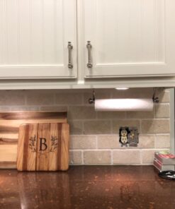 iDesign Steel Versatile Wall Mount Paper Towel Holder The York Lyra Collection, 15.3" x 5.2" x 2", Chrome 15.3" x 5.2" x 2" 38 71hzil9ViML