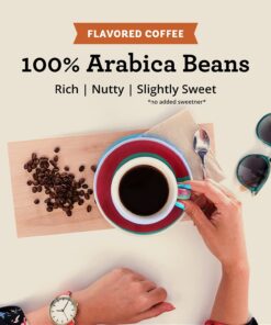 Seattle's Best Coffee Toasted Hazelnut Flavored Medium Roast K-Cup Pods | 10 Count (Pack of 6) 10 Count (Pack of 6) 6 71i g8H1WxS