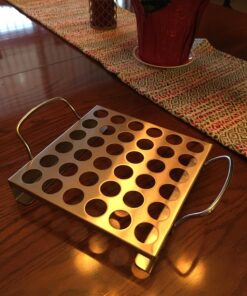 BBQ-Aid Jalapeno Poppers Grill Rack with Handles - Jalapeno Popper Holder for Grill - Easy to Pick Up - Chicken Legs & Wings or Chili - 36 Capacity Racks- BBQ Grill and Smoker Accessories 22 71i0xVkvD9L