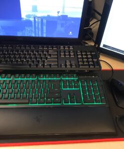 Razer ORNATA Expert: Mecha-Membrane - Individually Backlit Mid-Height Keys - Leatherette Wrist Rest - Gaming Keyboard - Gaming Keyboard (RZ03-02041800-R3U1) 46 71i1B0Cj2jL