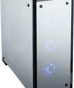 Corsair CORSAIR Crystal 570X RGB Mid-Tower Case, 3 RGB Fans, Tempered Glass - Mirror Black (CC-9011126-WW) 56 71i1wO2PVVL
