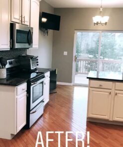 Cosmas 305-030SN - 10 Pack Satin Nickel Cabinet Hardware Euro Style Bar Handle Pull - 3" Inch (76mm) Hole Centers, 5-3/8" Overall Length, 1/2" Inch Bar Diameter 46 71i2eJlDPnL