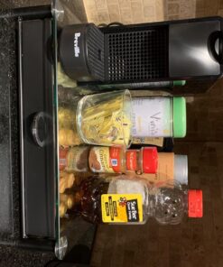 Deco Brothers Crystal Tempered Glass Original Pod Holder Drawer, 42 Nespresso Capsule Organizer 44 71i2fg8hhML