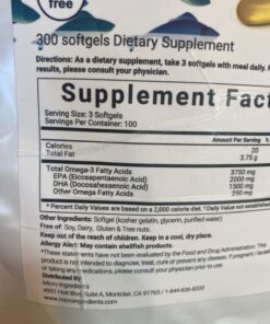 Triple Strength Omega 3 Fish Oil Supplements 4200mg Per Serving, 240 Softgels – Lemon Flavored – Burpless (Enteric-Coated) | EPA 1200mg + DHA 900mg | Deep Sea Fish, Wild Caught from Norwegian Waters 240 Count (Pack of 1) 28 71i2rjJrMVL