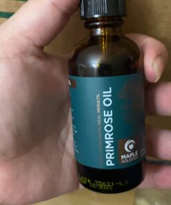 Pure Evening Primrose Oil for Skin - Cold Pressed Natural Face Moisturizer and Nourishing Hair Oil - Use in DIY Skin Care for Dry Flaky Skin Hydration and as a Carrier Oil for Essential Oils Mixing 28 71i3FgSeKjL