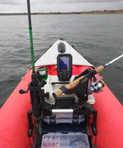 INTEX Excursion Pro Inflatable Kayak Series: Includes Deluxe 86in Aluminum Oars and High-Output Pump – SuperTough PVC – Adjustable Bucket Seat – Fishing Rod Holders – Grab Handles 2-person Kayak Set 60 71i3SVEbsyL