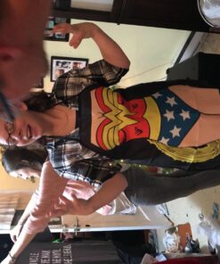 ICUP DC Comics - Wonder Woman Be The Character Adult Size 100% Cotton Adjustable Black Apron Adult Wonder Woman 23 71i4NBNDUvL