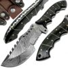 Best.Buy.Damascus1 Buffalo Horn 9.5'' Tracker Fixed Blade Hand Made Damascus Steel Hunting Knife Prime Quality 11 71i60b5yuL