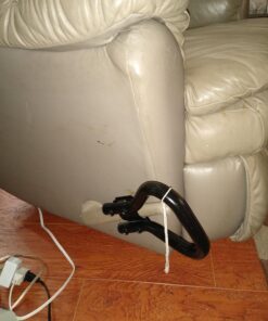 Stander Recliner Lever Extender, Oversized Grip Handle Adapter for Adults, Seniors, and Elderly, Extension Handle with Large Ergonomic Curve Grab Bar, Compatible with Wooden Recliner Handles - Black Standard 22 71i7DF2ah8L