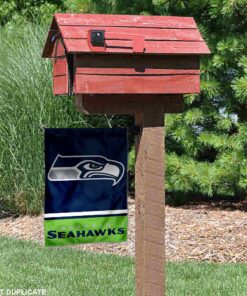 Seattle Seahawks Double Sided Garden Flag 13 71i7Z5DVNSL
