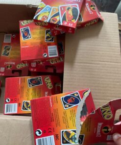 Mattel Games UNO Disney and Pixar’s Incredibles 2 Card Game with 112 Cards and Instructions, Great Gift for Kids 7 Years and Older 13 71i8AvjfNL