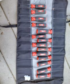 Arsenal 5870 Tool Roll-Up Pouch, 25-Pockets, Polyester, Gray 13 71i8q1BU0mL