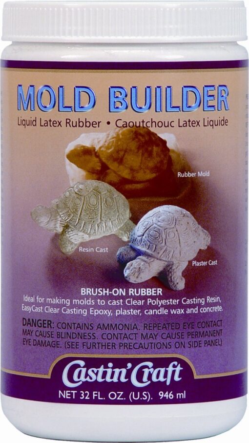 Environmental Technology 787 32-Ounce Casting' Craft Mold Builder, Natural Latex Rubber