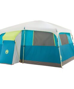 Coleman 8-Person Camping Tent with Built-in Closet | Tenaya Lake Cabin Tent with Fast Pitch Setup 52 71i95sNJmOL