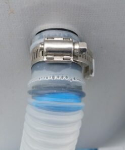 Intex 24ft X 12ft X 52in Ultra Frame Rectangular Pool Set with Sand Filter Pump, Ladder, Ground Cloth & Pool Cover 24ft X 12ft X 52 45 71i9s 14K0L 2