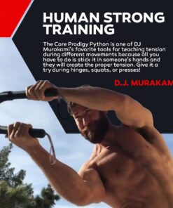 Python Power Twister Bar - Upper Body Exercise for Chest, Shoulder, Forearm, Bicep and Arm Strengthening Workout Equipment by Core Prodigy 45-110 lb 24 71iAD16rpJL