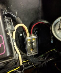 InstallGear 0/2/4 AWG Gauge Power Distribution Block 1/0 Gauge in to (4) 4/8 Gauge Out - Fuse Block for Auto, RV, Motorcycle, and Boat - Distribution Block Car Audio 1/0 Gauge In - (4) 4/8 Gauge Out 42 71iAFIOCd7L