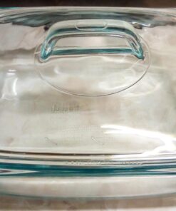 Pyrex Easy Grab 2-Qt Glass Casserole Dish with Lid, Tempered Glass Baking Dish with Large Handles, Dishwashwer, Microwave, Freezer and Pre-Heated Oven Safe 2 QT 31 71iAJCXSK6L