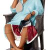African American Expressions - One More Day, Lord Figurine (5.25" x 5.25" x 7.5") F1MD-01