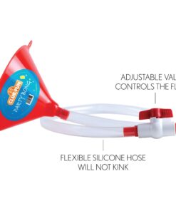 Party Bong Single Beer Bong Funnel with Valve and 40 Tube, Large 10 71iBqHBztL