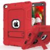Rantice iPad 6th Generation Cases, iPad 5th Generation Case, iPad Air 2 Case, iPad 9.7 Case, Shockproof Rugged Drop Protection Cover Built with Kickstand for iPad 9.7'' A1893/A1954/A1822/A1823(Red) Red+Black 36 71iCd0f43CL