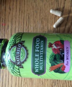 NATURELO Whole Food Multivitamin for Women - with Vitamins, Minerals, & Organic Extracts - Supplement for Energy and Heart Health - Vegan - Non GMO - 120 Capsules 120 Count (Pack of 1) 46 71iD4U4SRL