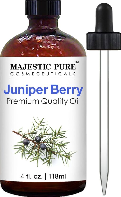 MAJESTIC PURE Juniper Oil Premium Quality, 4 Fl Oz