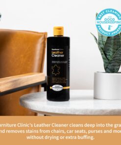 Furniture Clinic Leather Easy Restoration Kit | Includes Leather Recoloring Balm & Leather Cleaner, Sponge & Cloth | Restore & Repair Sofas, Car Seats & More (Ivory) Ivory 11 71iDu2gZMCL 3
