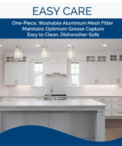 Broan Aluminum Power Pack Range Hood Insert, Exhaust Fan and Light Combo for Over Kitchen Stove, Silver, 6.0 Sones, 390 CFM 20.5-Inch 35 71iEG37qaEL