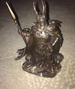 Unicorn Studio 9.75 Inch Norse God - Odin Cold Cast Bronze Sculpture Figurine One Size 23 71iEHgsMcBL