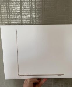 Apple MacBook Air 15.3-inch Laptop with M2 chip, 8GB RAM, 256GB SSD - Starlight (2023) Without AppleCare+ 17 71iEaz3S kL