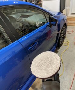 PORTER-CABLE Polisher, 6 Inch, 4.5 Amp, Speed Dial 2,500-6,800 OPM, 5” Counter Balance (7424XP),Gray Polisher Only 65 71iFFsrdKJL