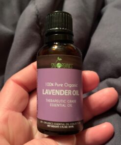 Sky Organics Organic Lavender Essential Oil, 100% Pure and Cold Pressed USDA Certified Organic for Aromatherapy & DIY, 1 Fl Oz. 1 Fl Oz (Pack of 1) 31 71iGoAf4t8L 1