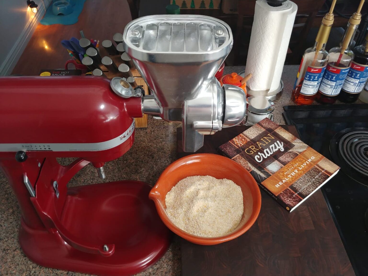 KitchenAid KGM All Metal Grain Mill Attachment Swiftsly